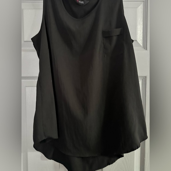 Yours Cami Vest Top size 20 black - Picture 3 of 4